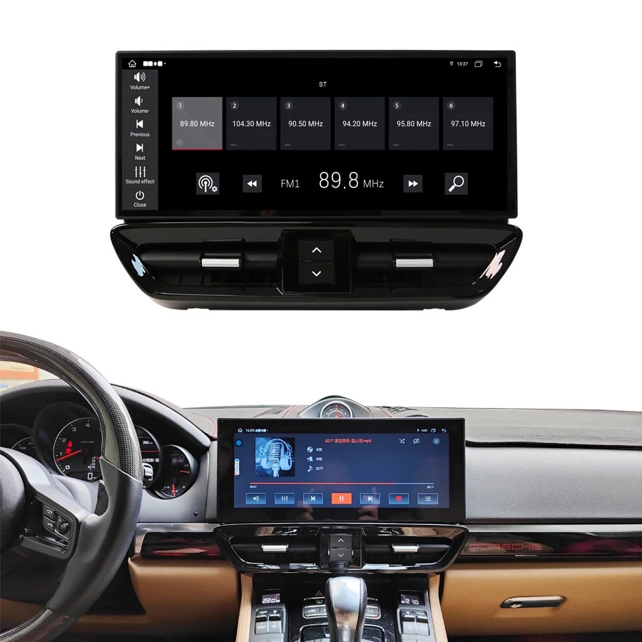 12.3 Inch 1080p Carplay Android Auto  Radio for  957 958  Navigation Upgrade Touch Screen 2010-2017